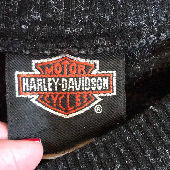 Women’s Med Harley Davidson Gray Sweatshirt 🏍 - Picture 3 of 7